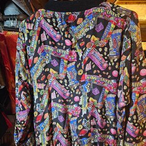 Nicole Miller Vintage 1980s silk.jacket